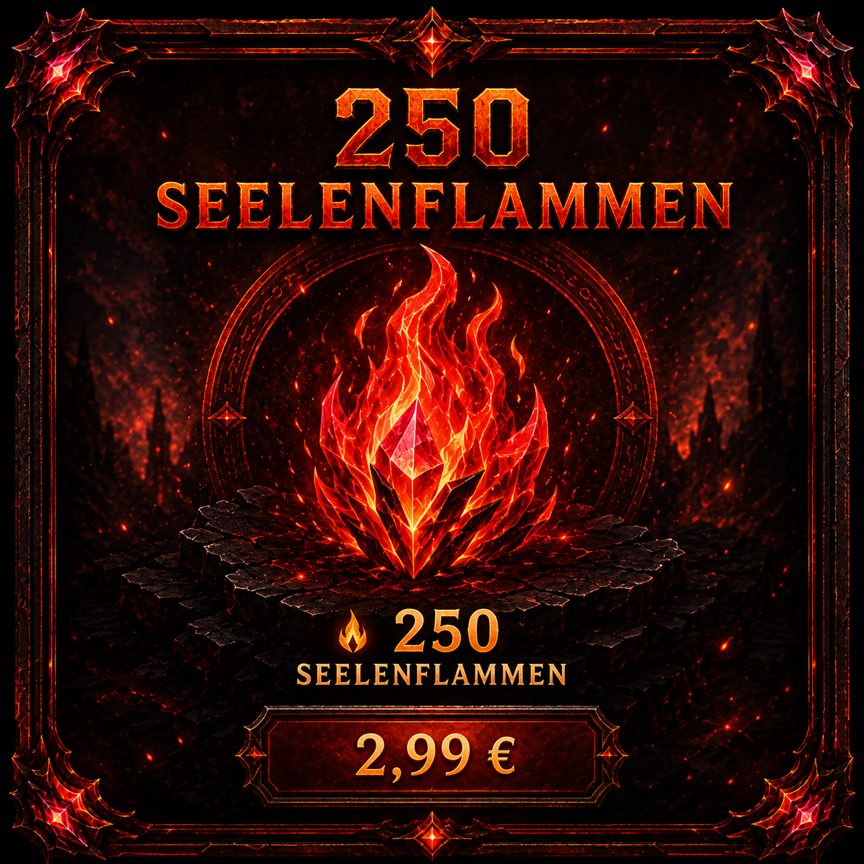 250 Seelenflammen