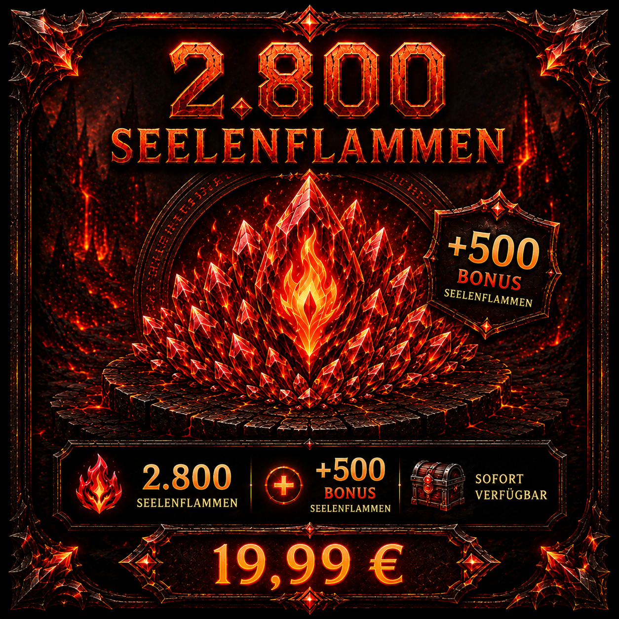 2800 Seelenflammen